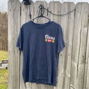 Old Navy L Coors Navy Blue Graphic T-Shirt